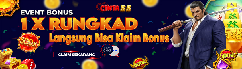 1x RUNGKAD BISA LANGSUNG KLAIM BONUS