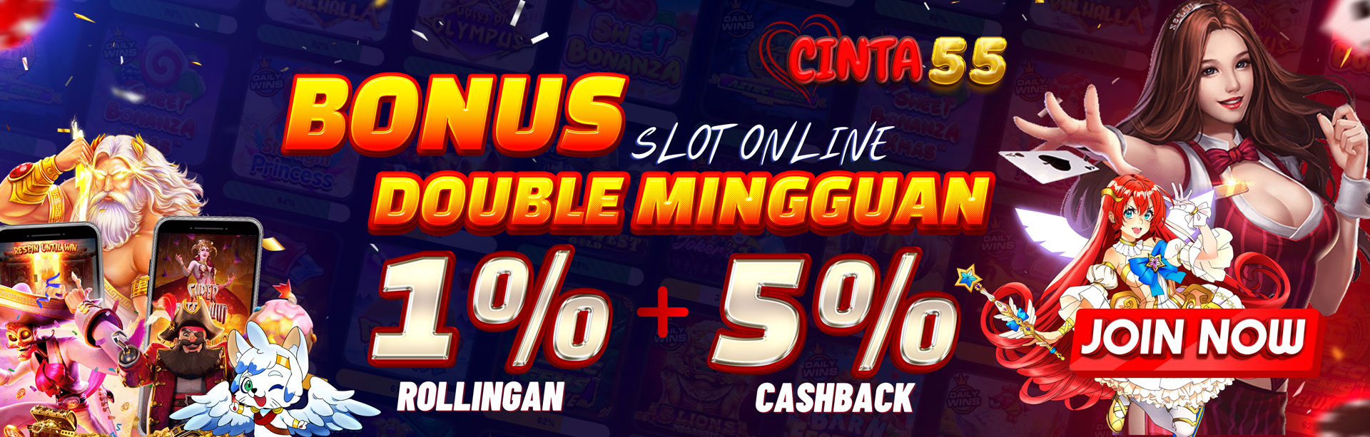 Double Bonus Mingguan Slot Online